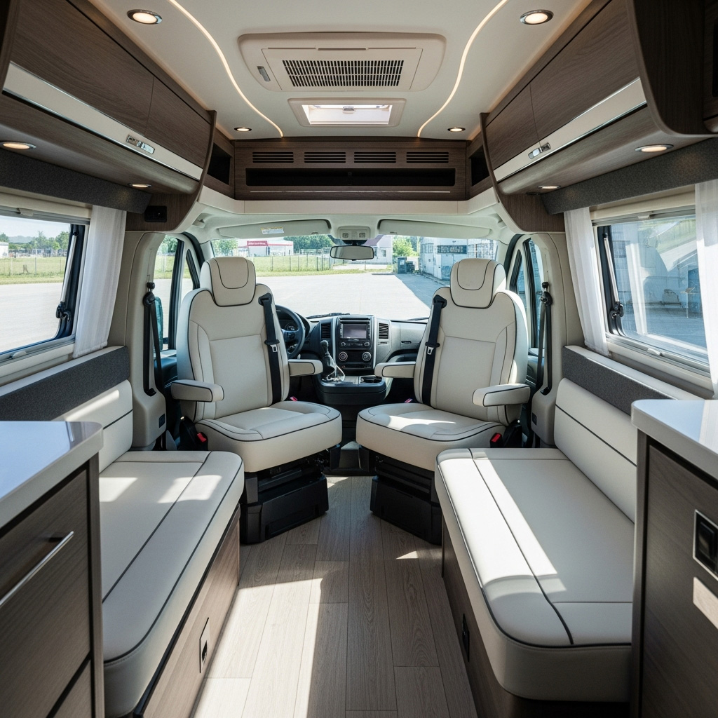 camper interieur airco verkoeling