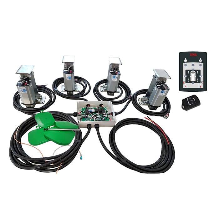 Tesa complete inbouwset te monteren door HTW Camperservice
